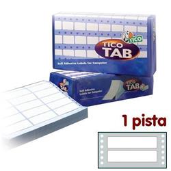 Offerte prezzi Etichette a modulo continuo tico 1 pista 100x23,5 mm conf. 6000 pezzi Etichette a modulo continuo tico 1 pista 100x23,5 mm conf. 6000 pezzi