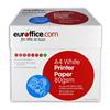 Carta A4 Euroffice - 80 g/mq - per stampe e copie - 5 risme