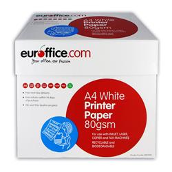 Carta A4 Euroffice - 80 g/mq - per stampe e copie - 5 risme
