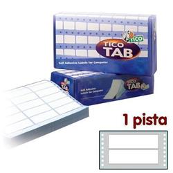 Offerte prezzi Etichette a modulo continuo tico 1 pista 127x36,2 mm conf. 4000 pezzi Etichette a modulo continuo tico 1 pista 127x36,2 mm conf. 4000 pezzi