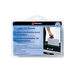 Offerte prezzi Fogli lubrificati per distruggi documenti rexel - conf. 12 Fogli lubrificati per distruggi documenti rexel - conf. 12