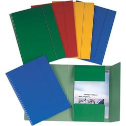 Offerte prezzi Cartellette con elastico esselte - a 3 lembi - verde - conf. 5 Cartellette con elastico esselte - a 3 lembi - verde - conf. 5