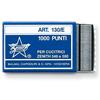 Punti metallici 130/E Zenith per cucitrici - passo 6/4 - conf. 1000