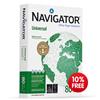 Navigator Paper Universal A4 80gsm Ref 362003-550 (5 x 550 sheets) - 10% FREE
