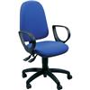 Sedia operativa Jupiter Unisit - acrilico - blu - C400SY- JUYG/BRJ/EB