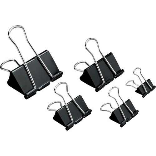 12 Fermafogli A Clip APLI 25 Mm - In Acciaio Temprato Per Ufficio, Casa O Scuola - Foto 5