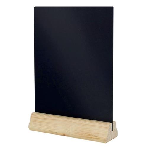 Table Chalkboard Double Sided Chalk Panels Wooden A4 W310xD230xH60mm