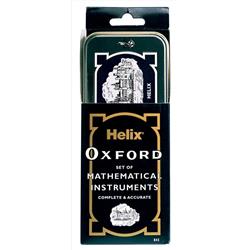 Helix Oxford Maths Set includes Various Stationery Items and Storage Tin Ref B43000