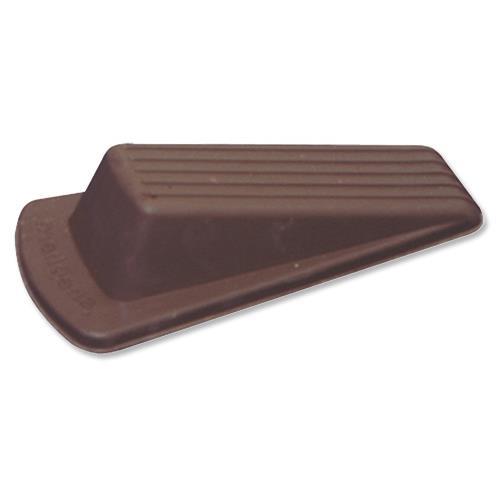 Door Wedge Heavy Duty Rubber W55xD120xH525mm Brown 9133