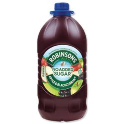 Robinsons Squash Double Concentrate 1.75 Litres Apple and Blackcurrant Ref A02116 - Pack 2