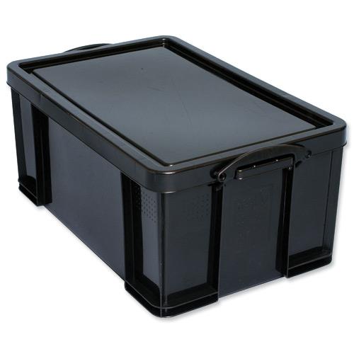 Buy Really Useful Storage Box Plastic Recycled Robust Stackable 64