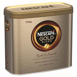 Nescafe Gold Blend Instant Coffee Tin 750g Ref 12284102+ Free Nestle Break Pack when you buy 2 tins