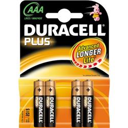 Pile Duracell Plus - ministilo AAA - conf. 4