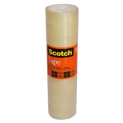 Nastro adesivo Scotch® 508 - trasparente - 15mm x 10mt - conf. 10